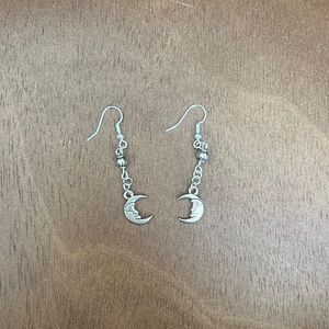 Handmade Moon Earrings